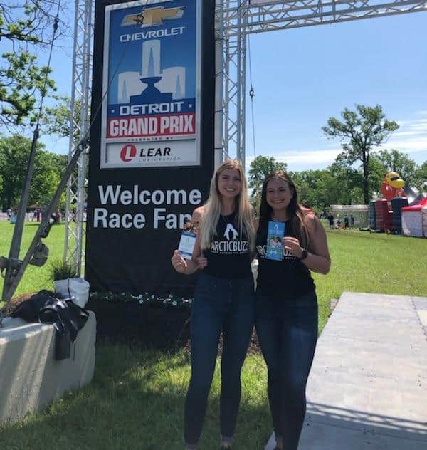 photo of ENVE Models at Detroit Grand Prix with Arctic Buzz